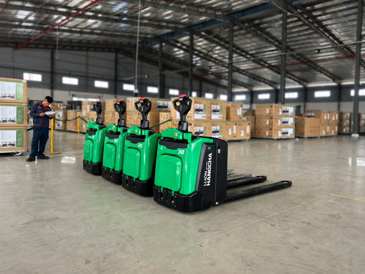 Xe nâng tay điện 3 tấn Hangcha CBD30-XT1S-SI