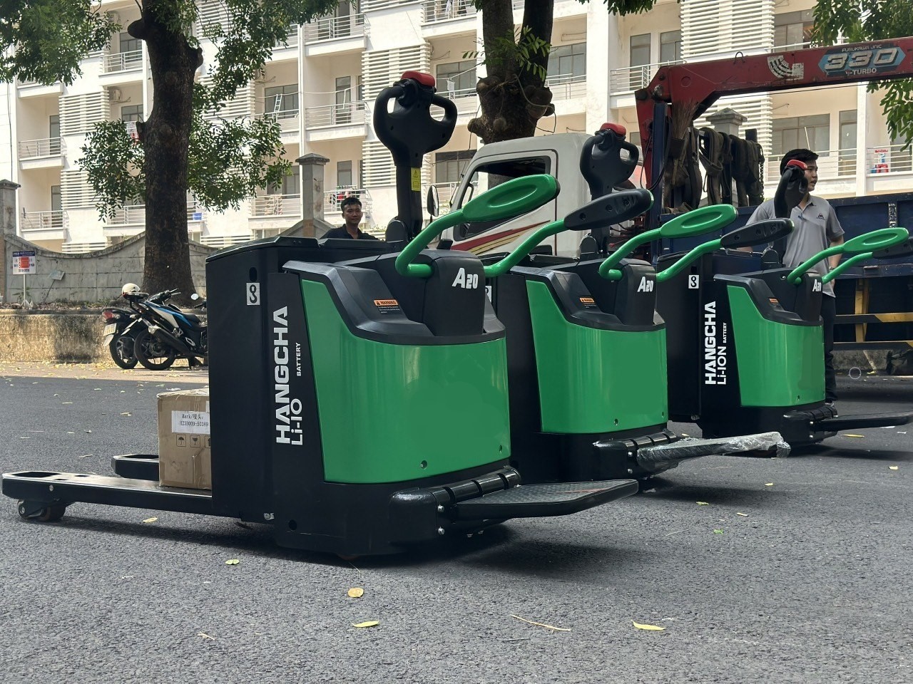 chi tiết Xe nâng tay điện 2 tấn Hangcha CBD20-AC2S-I
