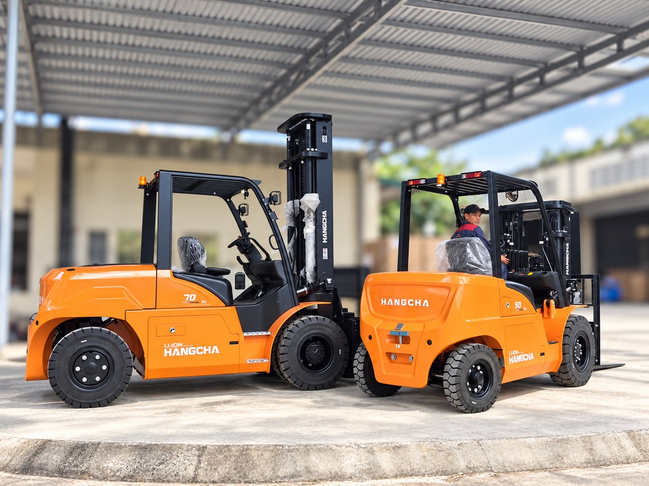 Xe nâng điện 7.0 tấn Hangcha CPD70-XEY2-SI