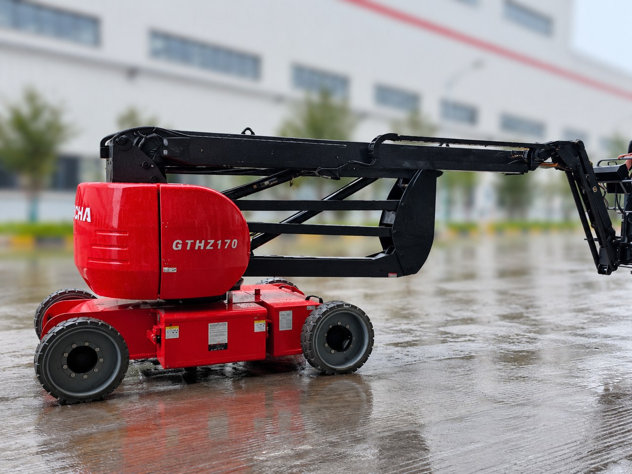 Xe nâng người GTHZ170 Hangcha | Cần gấp khúc 16,75 m