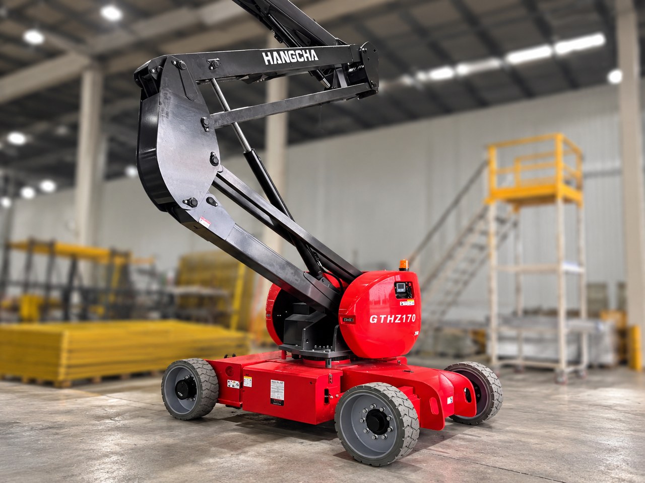Xe nâng người GTHZ170 Hangcha | Cần gấp khúc 16,75 m