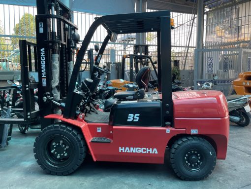 Xe nâng dầu 3.5 tấn Hangcha model CPCD35-AG2, có sức nâng hàng nặng 3500kg, động cơ xinchai