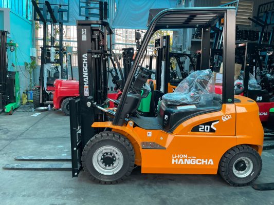 Xe nâng điện lithium 2 tấn của Tập đoàn Hangcha