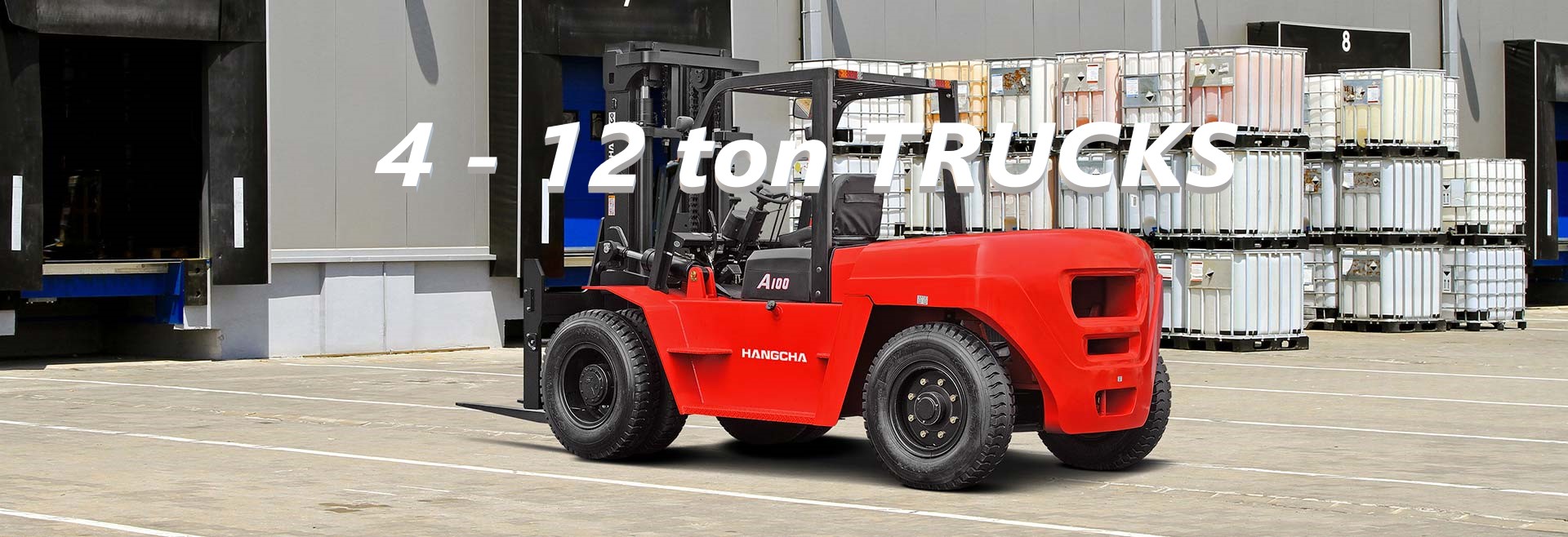 xe nâng Hangcha 4-12 tấn heavy trucks
