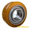 Bánh cân bằng PU 125x50 mm xe nâng