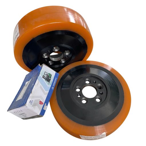 Bánh dẫn hướng xe nâng điện PU 250x80mm