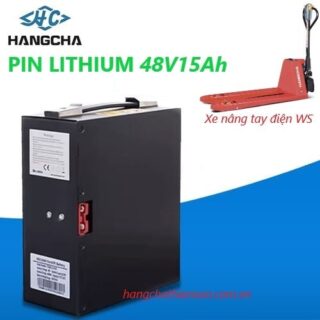 Pin Lithium 48V15Ah dùng cho xe nâng tay điện WS