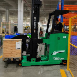 Xe nâng điện VNA 3 chiều CSD10-AEC5S-I HANGCHA 1 tấn