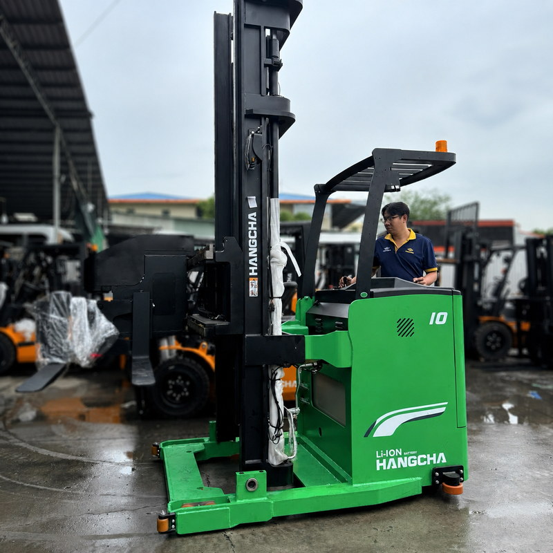 Xe nâng điện VNA 3 chiều CSD10-AEC5S-I HANGCHA 1 tấn Xe nâng điện VNA 3 chiều CSD10-AEC5S-I HANGCHA 1 tấn