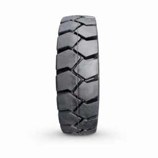 lốp đặc 650-10 trelleborg thể hiện thương hiệu Trelleborg và ký hiệu kích cỡ 6.50-10. Sản phẩm dùng để lắp vào bánh xe nâng