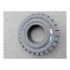 lốp đặc 650-10 trelleborg thể hiện thương hiệu Trelleborg và ký hiệu kích cỡ 6.50-10. Sản phẩm dùng để lắp vào bánh xe nâng