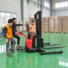 Xe nâng chân rộng 1.4 tấn đứng lái Hangcha CTD14-AC2S