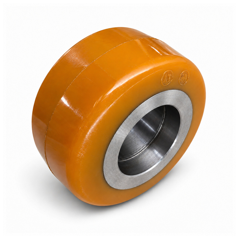 Bánh phụ xe nâng tay điện 115x55 mm PU - Heli Bánh phụ xe nâng tay điện 115x55 mm PU - Heli