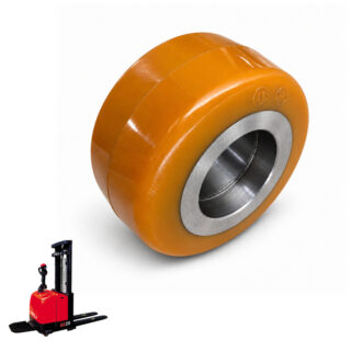 Bánh phụ xe nâng tay điện 115x55 mm PU - Heli